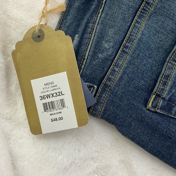 True Craft Jeans Nwt True Craft Mens Jeans 36 X 32 Lubbock Bootcut